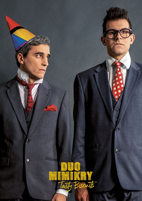Duo Mimikry, Gewinner des Wilhelmshavener Kleinkunstpreises Knurrhahn im Jahr 2024.