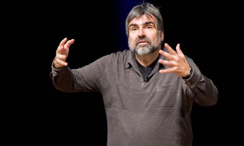 Volker Pispers, Gewinner des Wilhelmshavener Kleinkunstpreises Knurrhahn im Jahr 2005